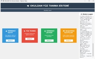 Yüz Tanıma Tabanlı Öğrenci Takip Sistemi